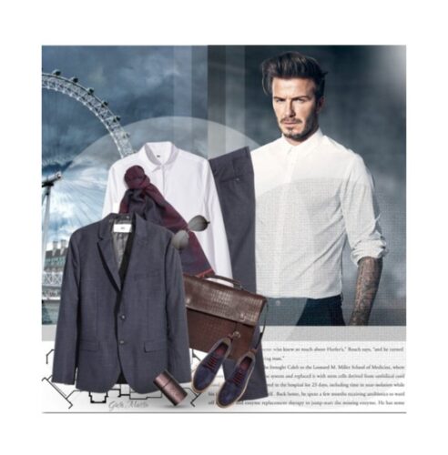 casual outfits by david beckham