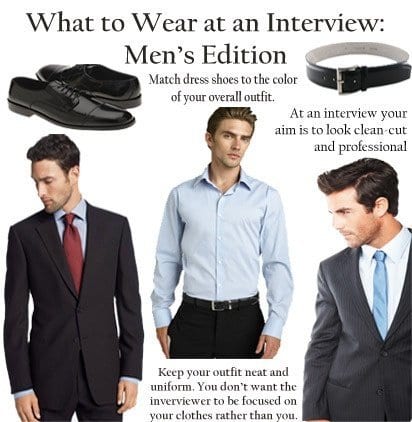 how to dress up for interview
