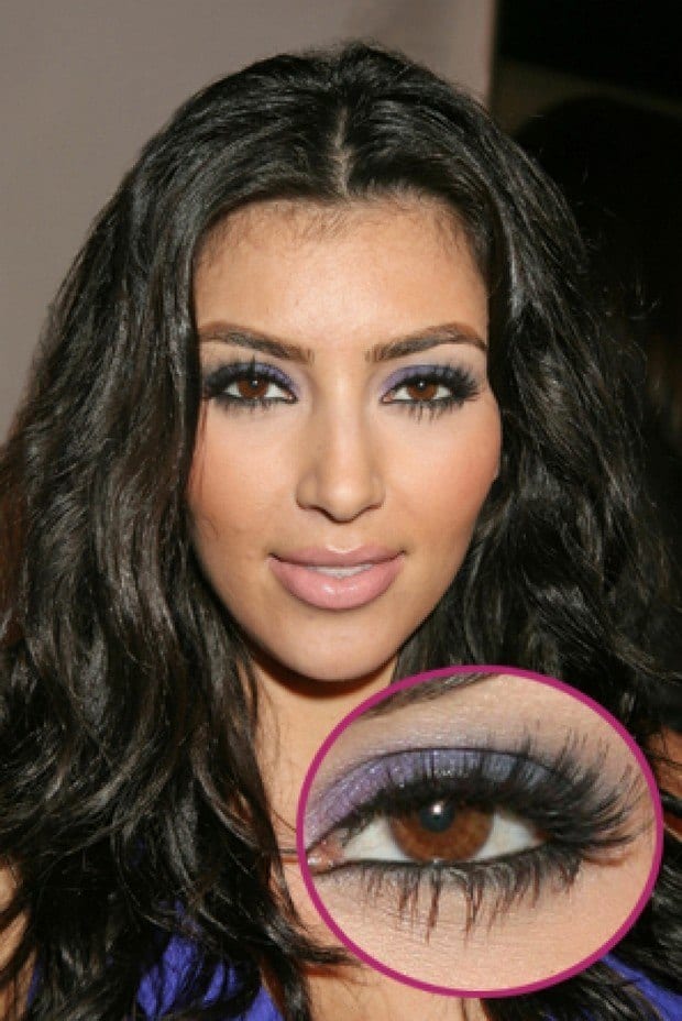 kim kardashian eyes makeup