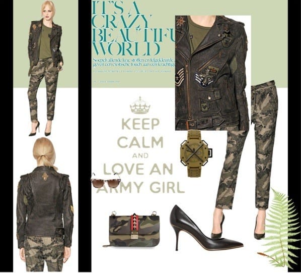 Army Fashion For Girls
