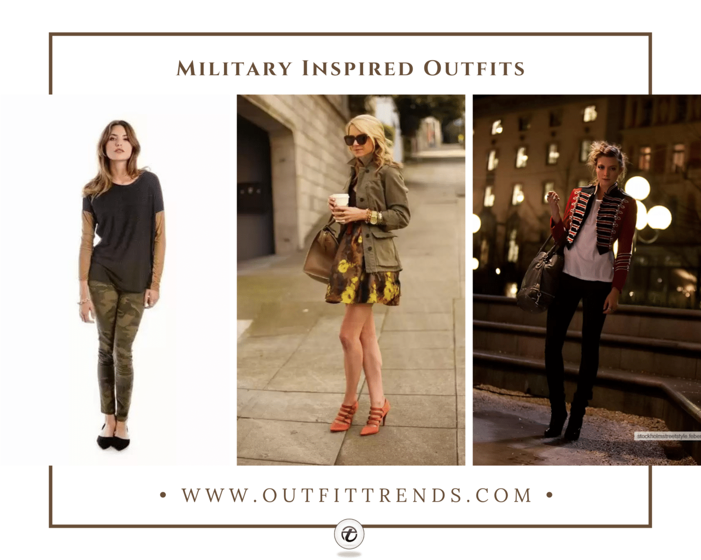 27 Cute Military Inspired Outfit Ideas for Girls