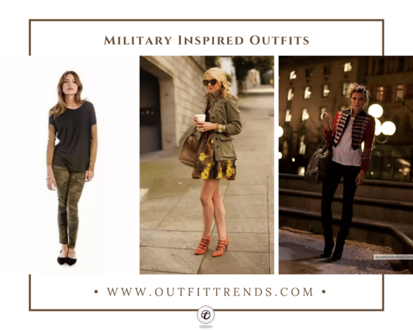 military inspired outfits