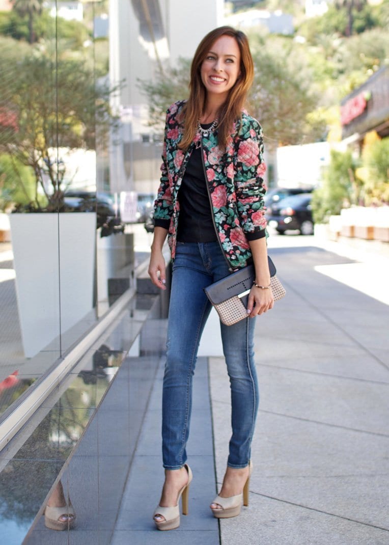 Street Style Floral Print Outfits
