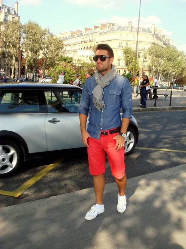 bermuda shorts outfits for men
