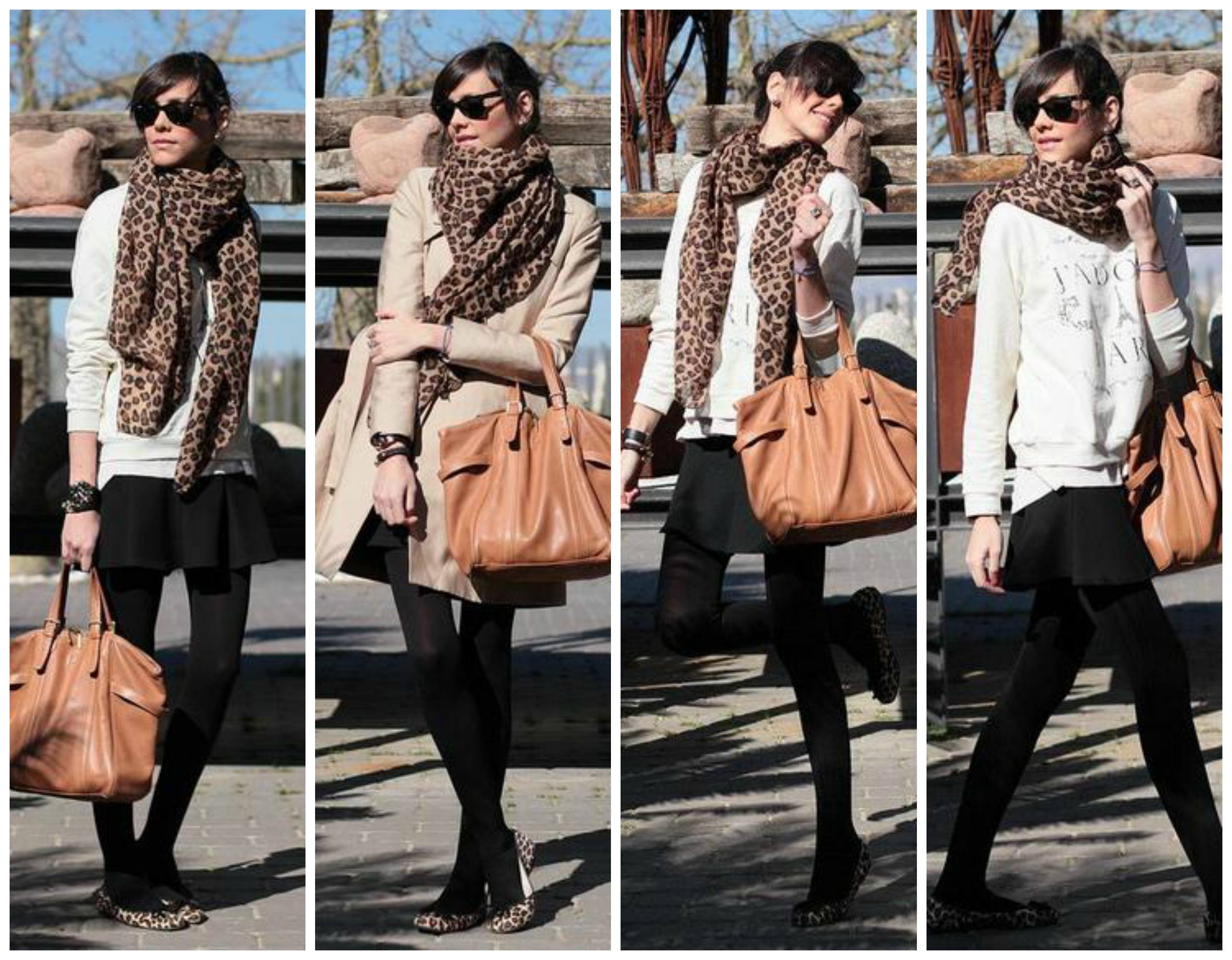 how to wear scarf
