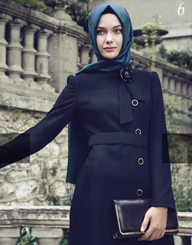 Elegant hijab fashion