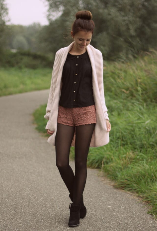 Lace Shorts Fashion
