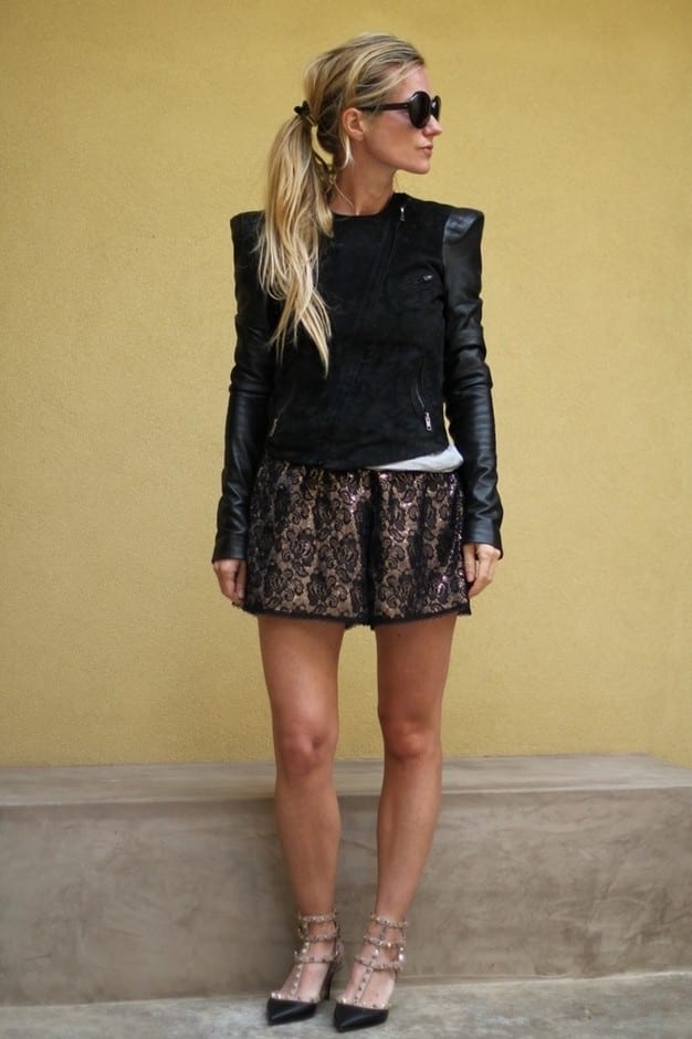 Cute Outfits with Lace Shorts - 20 Ways to Wear Lace Shorts