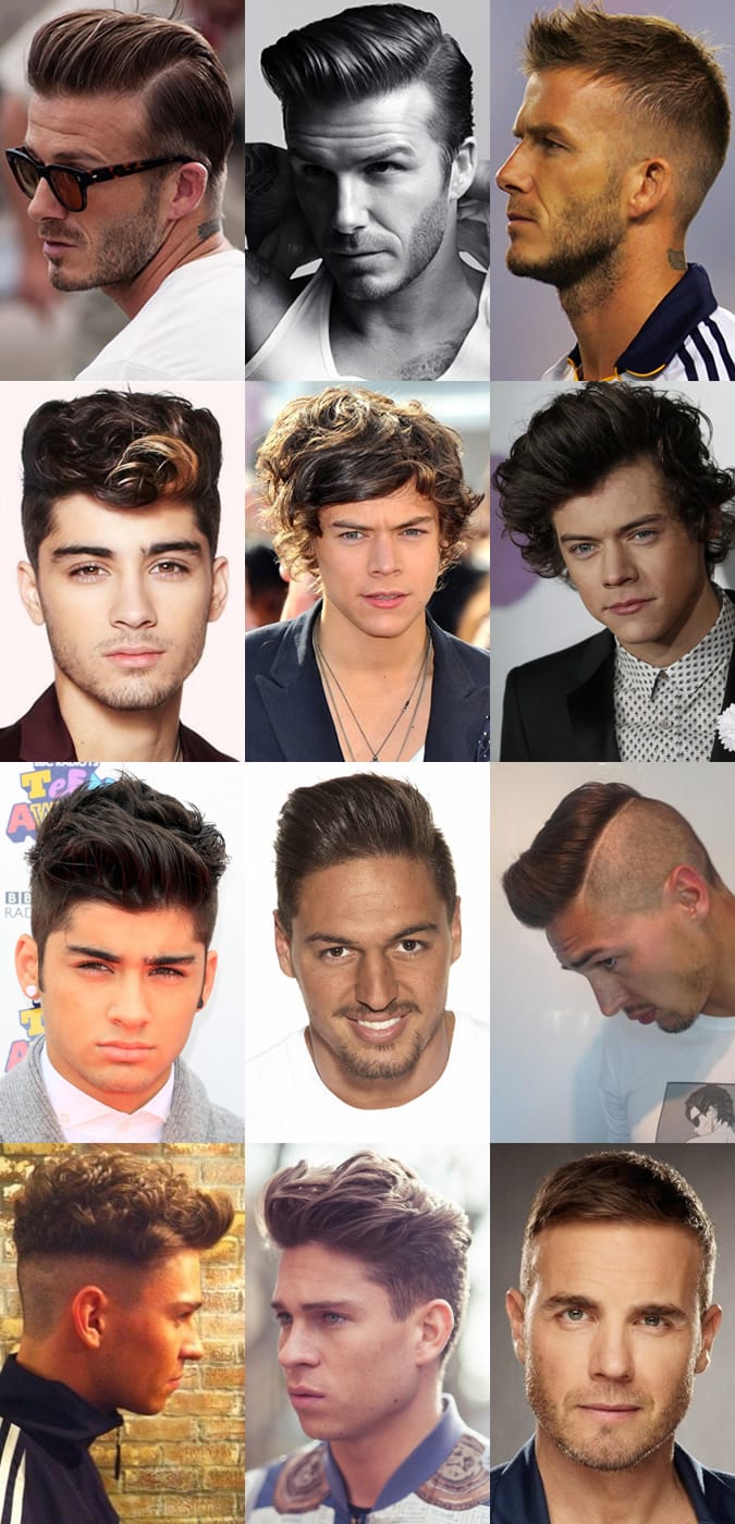 Top men celebrities latest hairstyles