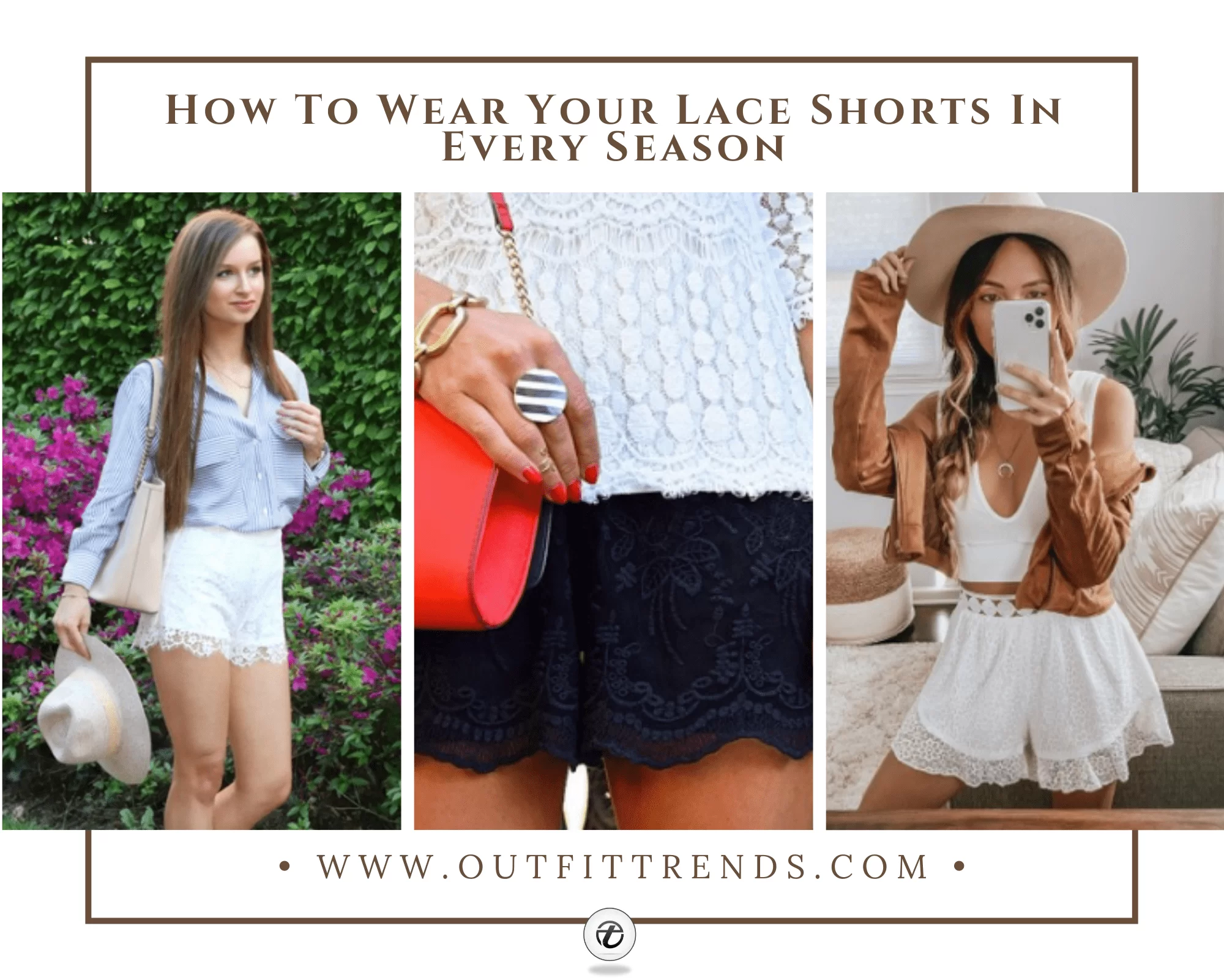 22 Best Outfits With Lace Shorts & Styling Tips