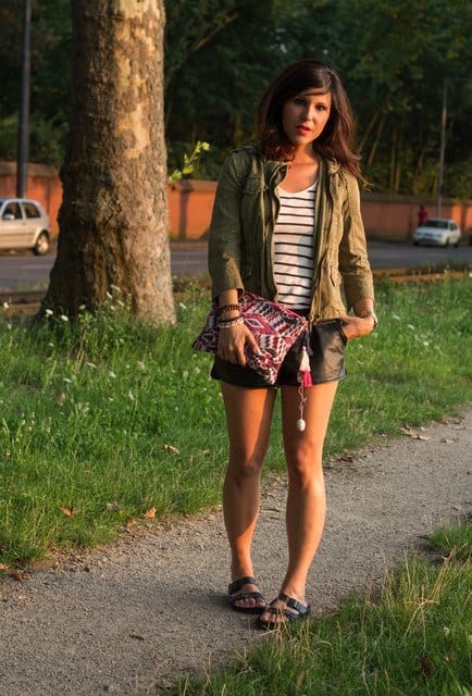 How to Wear Leather Shorts? 30 Outfit Ideas