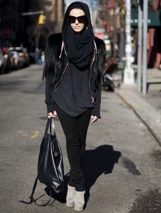 Hijab with jeans