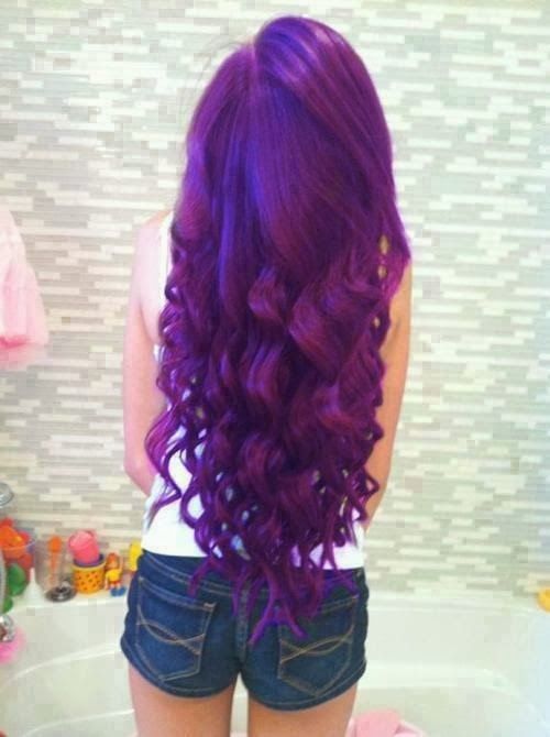 Purple Hair Fashion