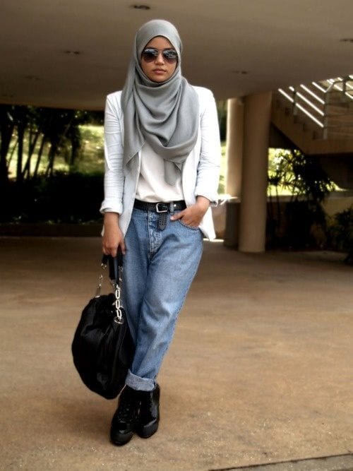 Gaya hijab gaya jalanan
