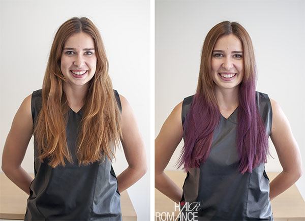 Trendy purple Hairs