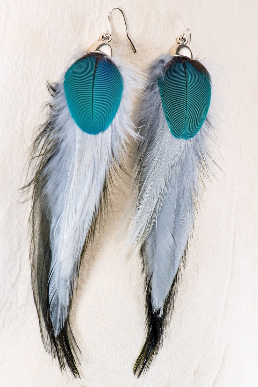 Birds Feather Earrings