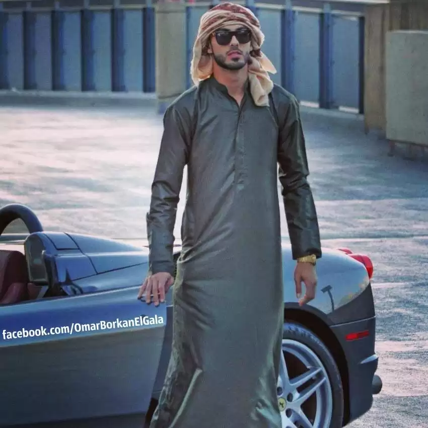 how to dress like omar borkan