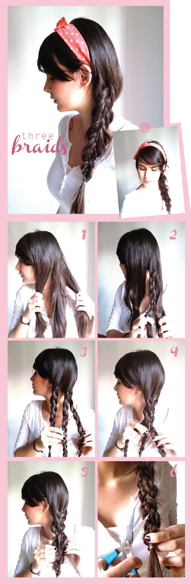 How to Braid Hair — Step-by-Step Photos and Video Tutorials