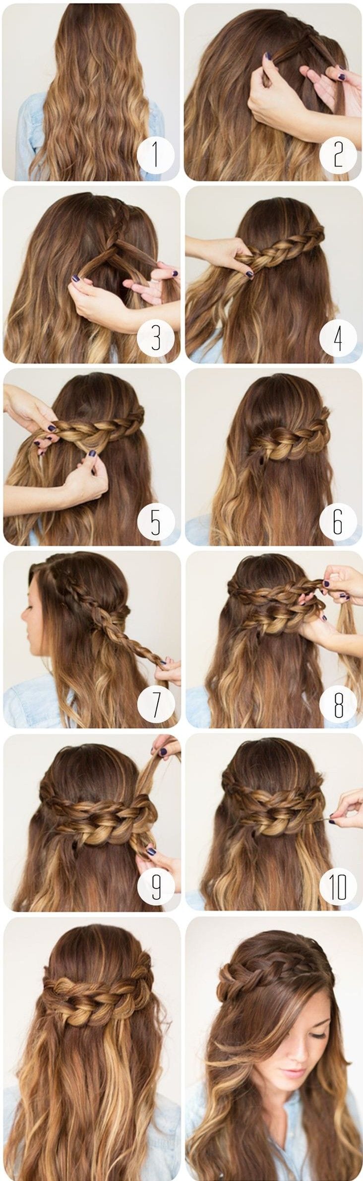 21 Super Easy Updos for Beginners | Easy bun, Low buns and Updos | Shoulder  hair, Hair styles, Long hair styles