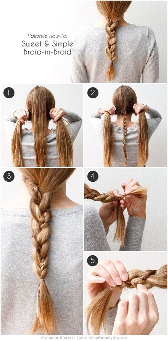 hair braiding tutorial