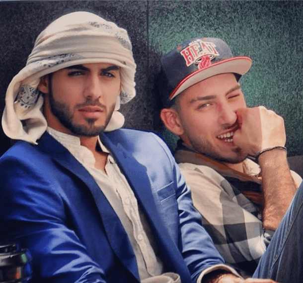 omar Borkan in western outfits