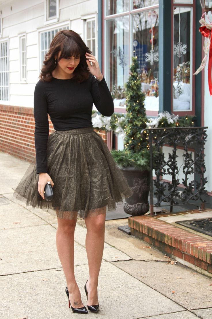 How to Wear a Tulle Skirt - 16 Cute Tulle Skirt Outfits