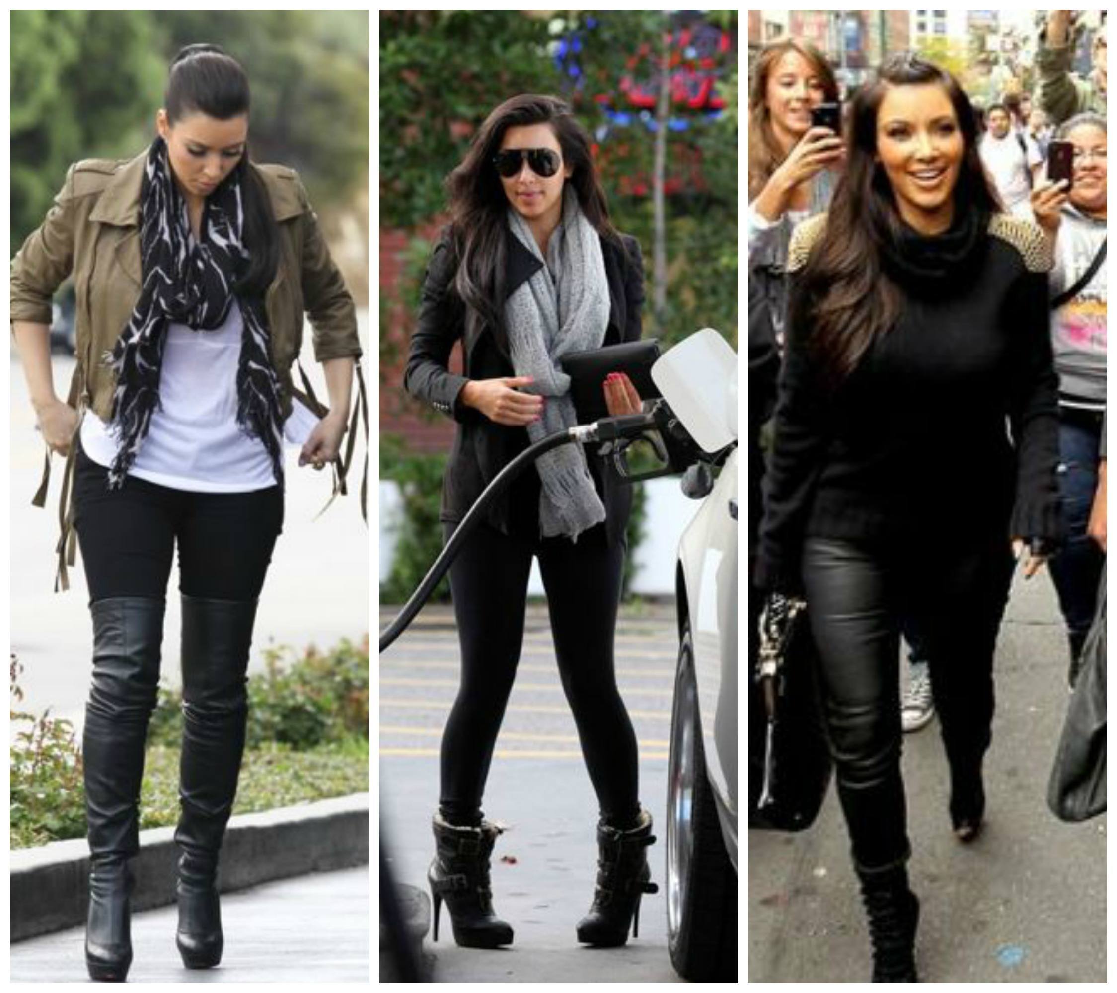 Kim Kardashian stylish dresses