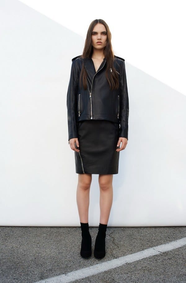 Leather Skirt for Winters