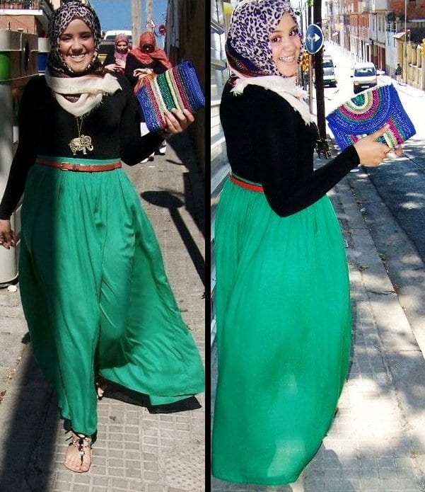 Plus sized Hijabi women