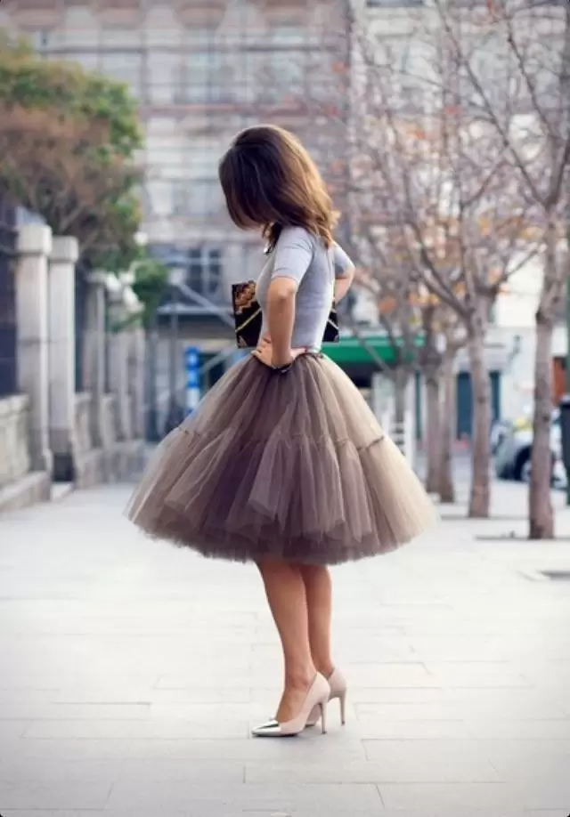 Tulle Skirt Outfit Ideas