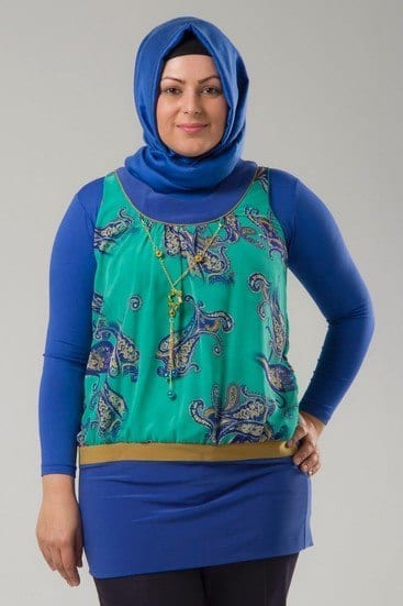 hijab plus size clothing