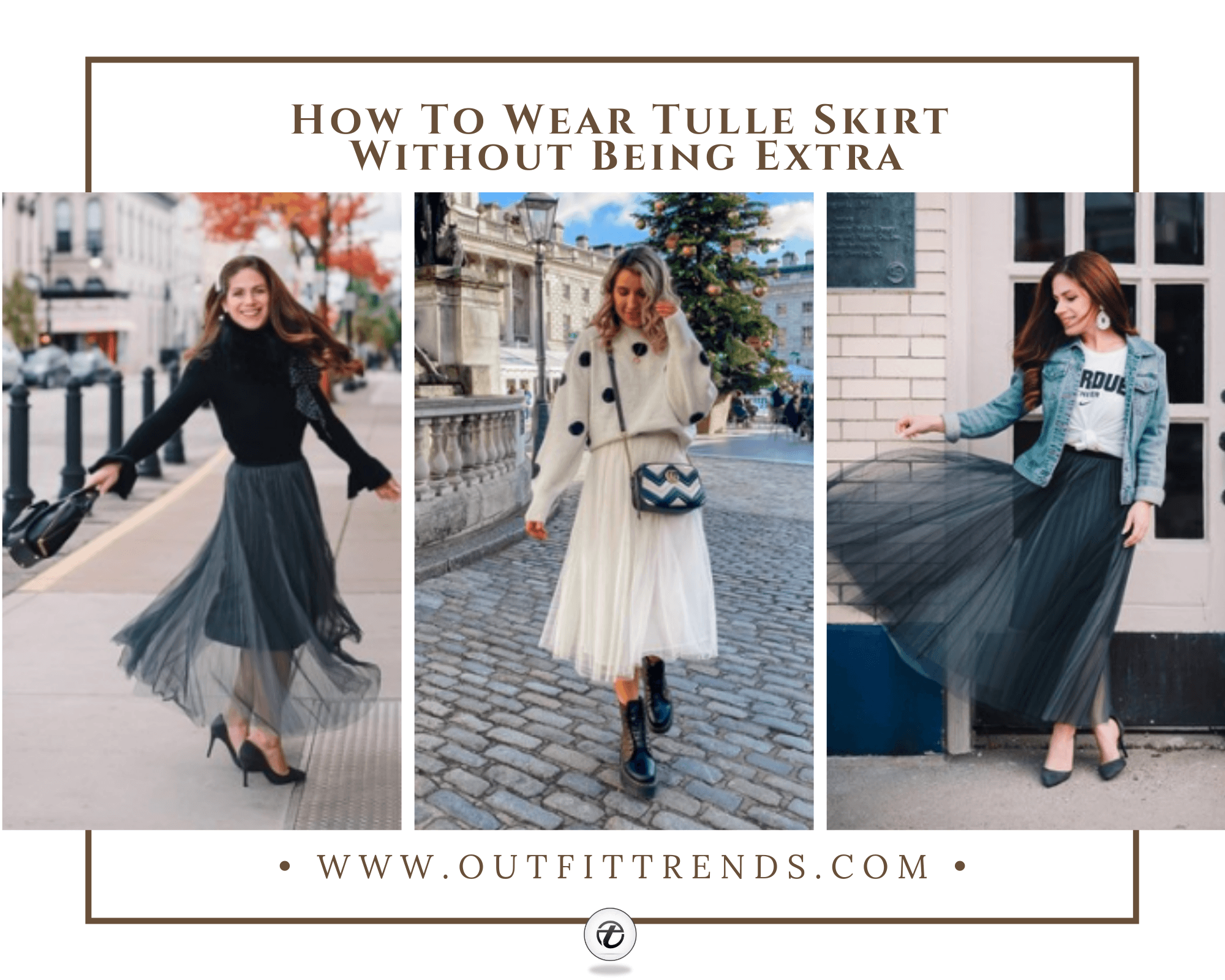How to Wear a Tulle Skirt – 16 Cute Tulle Skirt Outfits