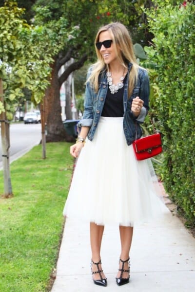 27 Cute Tulle Skirt Outfits: How To Wear A Tulle Skirt?