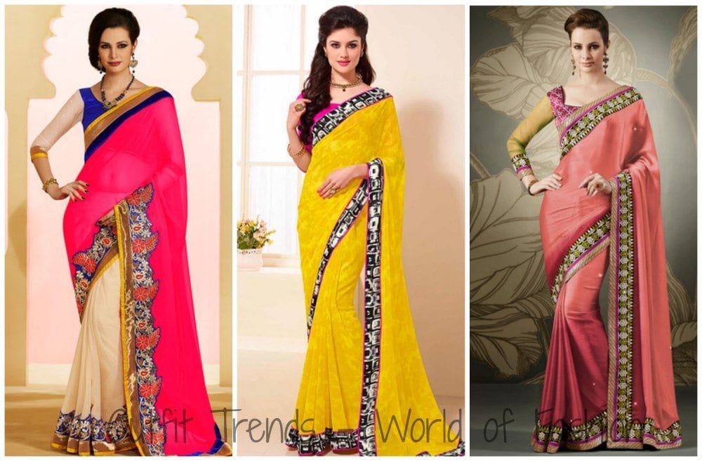 2015 Indian Saree Style and Designs