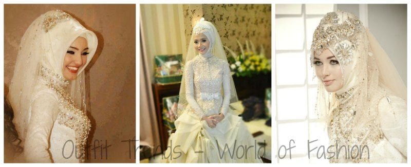 Hijab Wedding Dresses-30 Islamic Wedding Dresses for Brides
