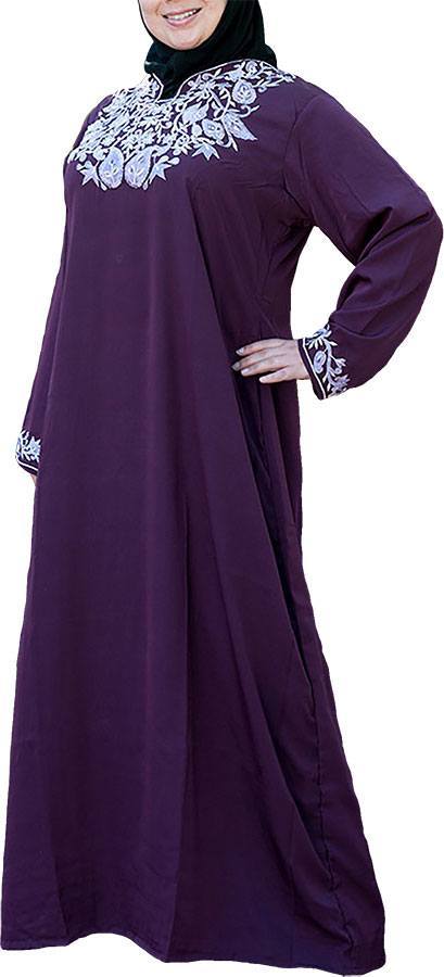 Embroidered Abayas for Plus size