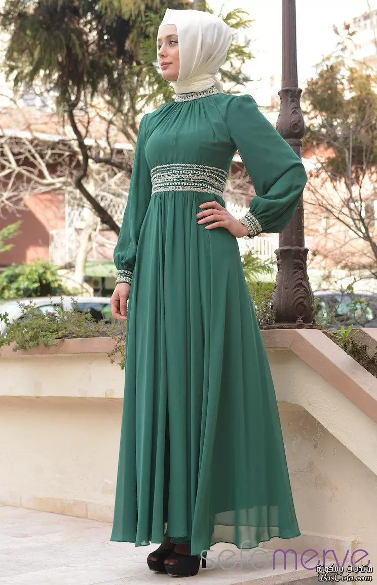 Green Abayas