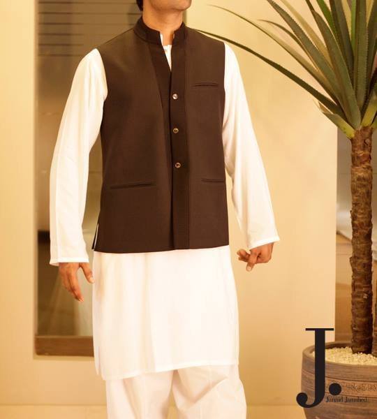 Junaid Jamshed Stylish Waistcoats Collection 2015