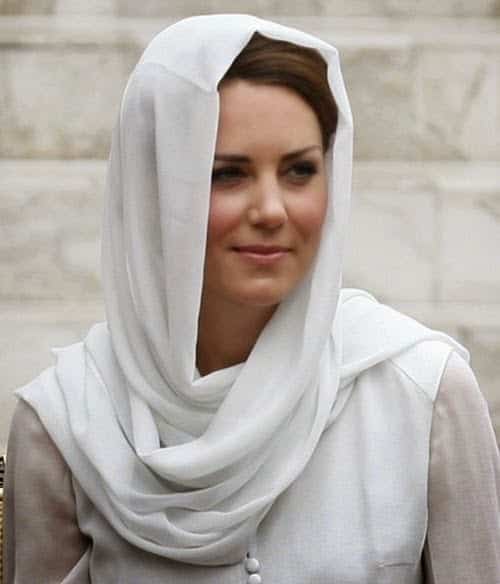 Kate Middleton in Hijab