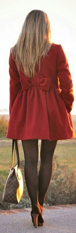 Peplum coats fashion