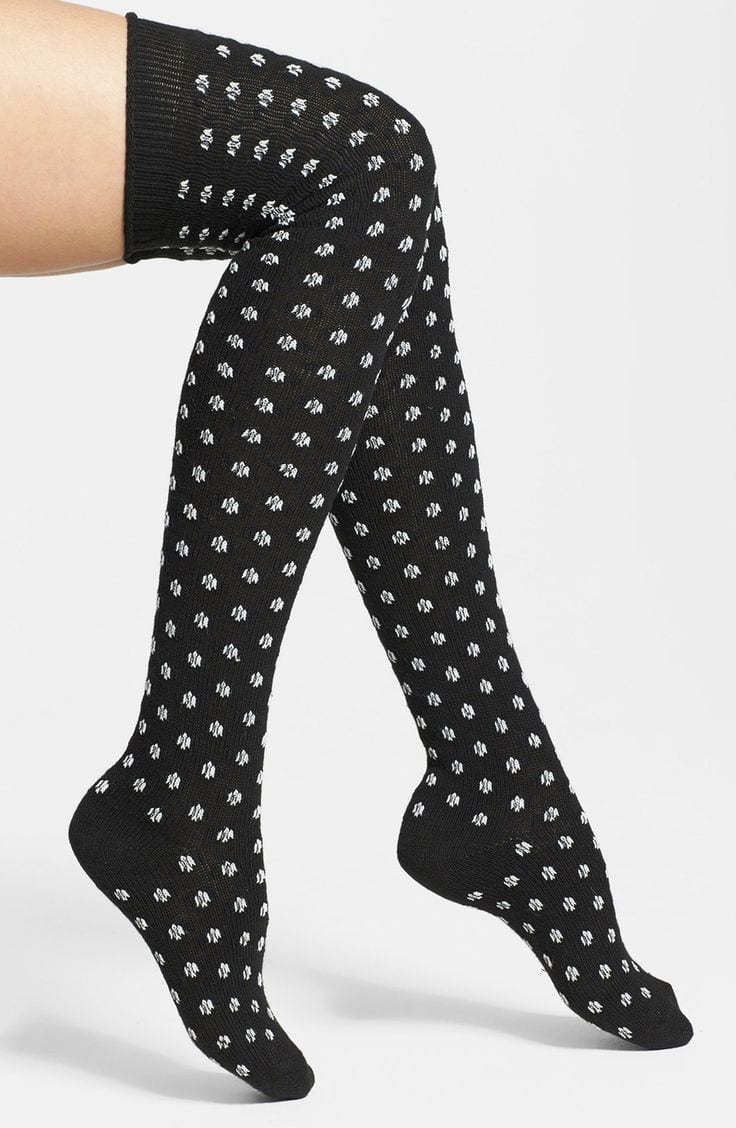 12 Funky And Cool Printed Thigh High Socks Stockings