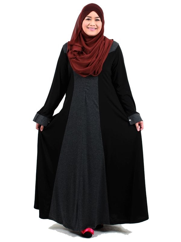 Abaya with Hijab Plus size women