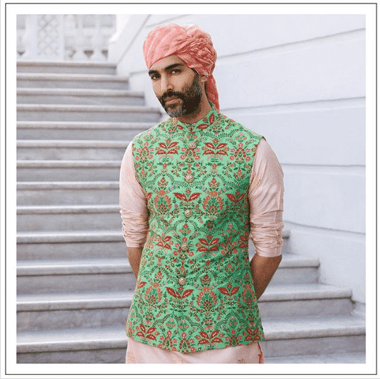 how to wear shalwar kameez waistcoat groom