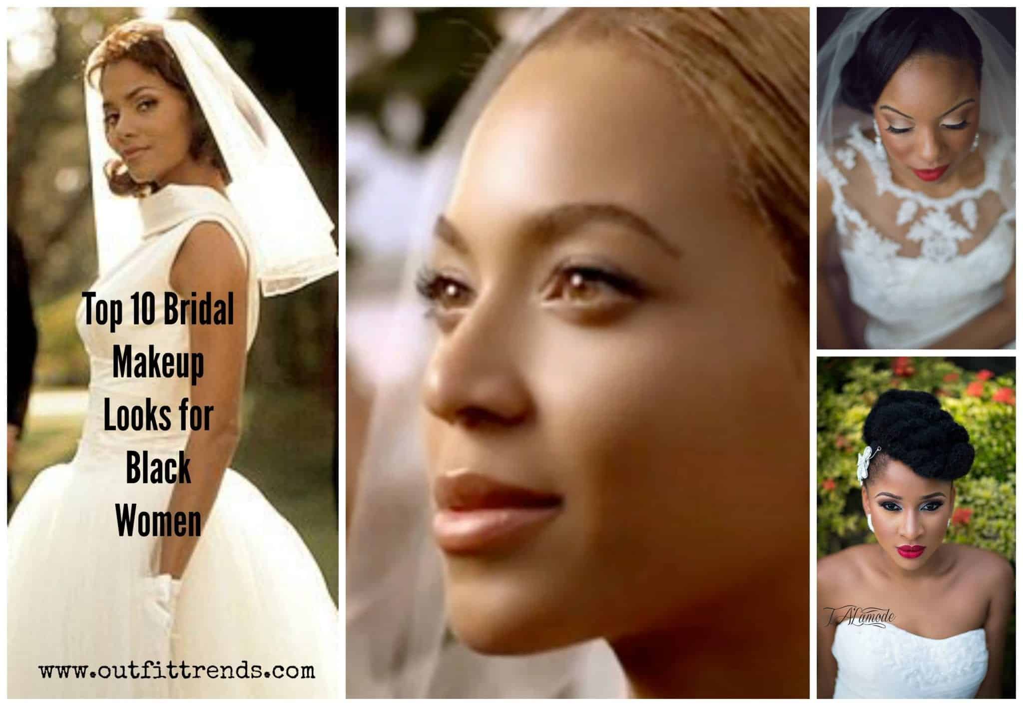 bridal makeup for dark skin women