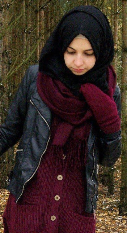 mode jilbab musim dingin