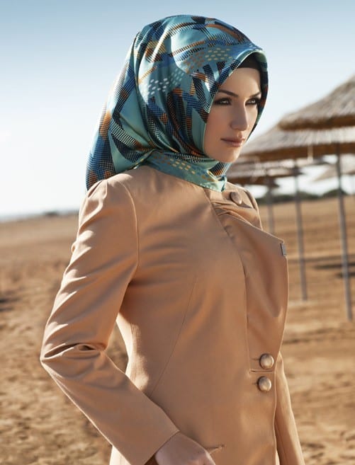 20 Latest Turkish Hijab Styles-Simple Turkish Hijab Tutorial