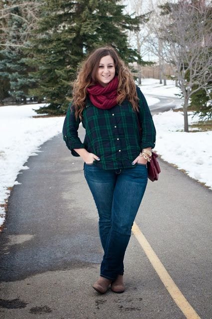Casual winter outfits plus size women