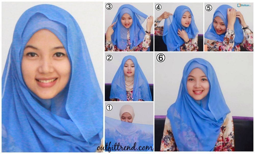 hijab paris simple lucu