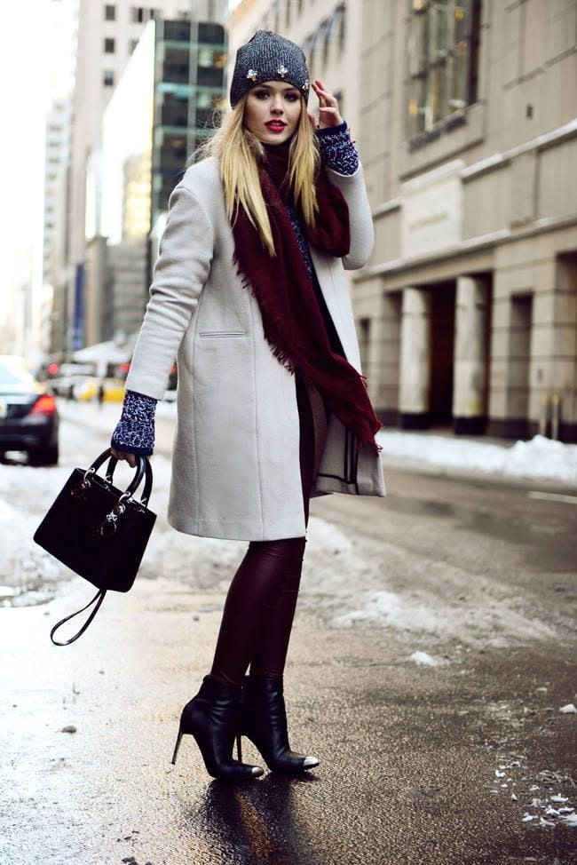 18 Most Stylish Kristina Bazan Winter Outfits To Copy