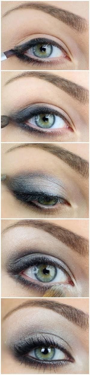 how to do makeup for green eyes